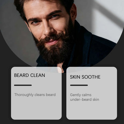 Комплект грижа за брадата, балсам за брада, шампоан, масло за брада.