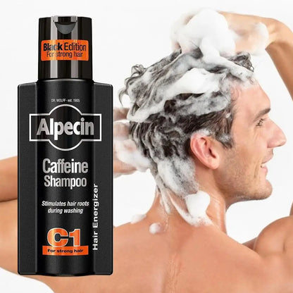 Подхранващ шампоан и балсам с кофеин - Контрол на омазняването Против косопад и пърхот