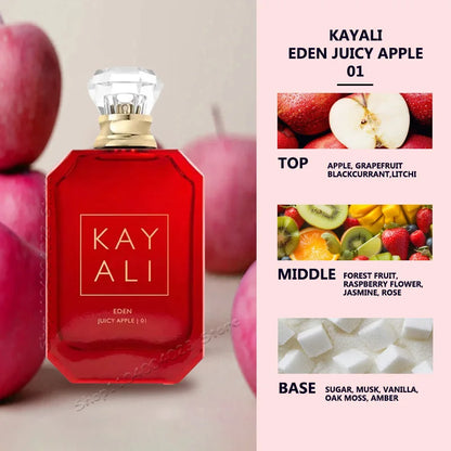 Парфюм 100ML KAYALI EDP Интензивен спрей Неустоим аромат със сладък плодов, флорален, топъл дървесен аромат Марков парфюм за унисекс