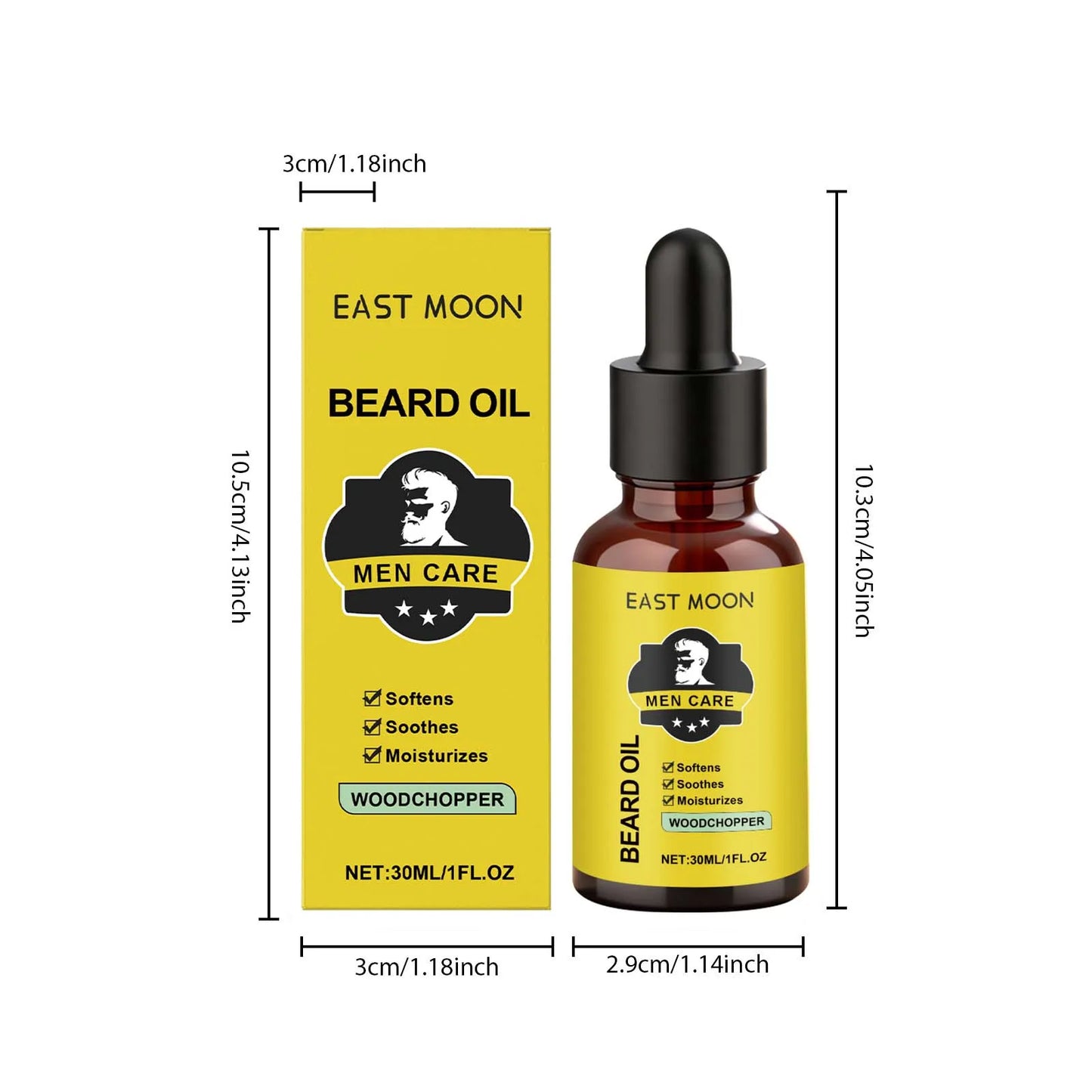 Комплект грижа за брадата, балсам за брада, шампоан, масло за брада.