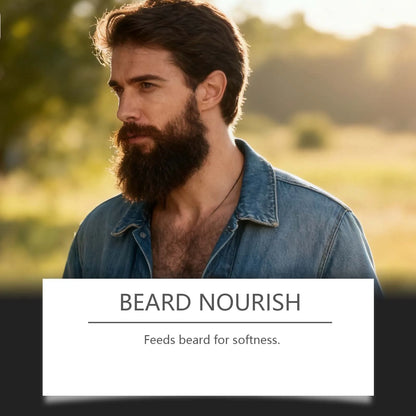 Комплект грижа за брадата, балсам за брада, шампоан, масло за брада.